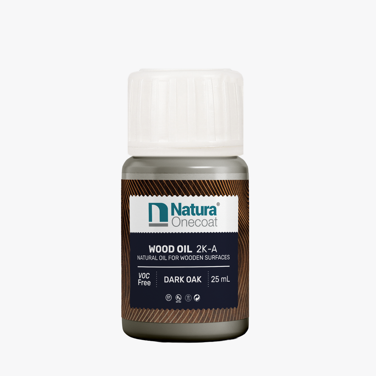 Natura Onecoat Wood Oil 2K-A Dark Oak Sample
