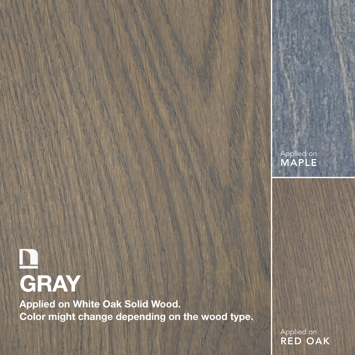 Natura Onecoat Wood Oil 2K-A Gray Sample