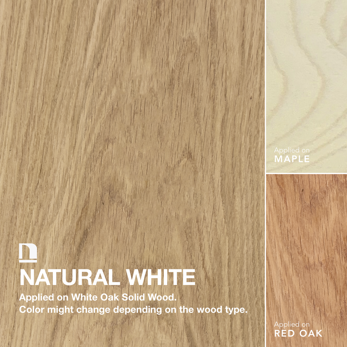 Natura Onecoat Wood Oil 2K-A Natural White Sample