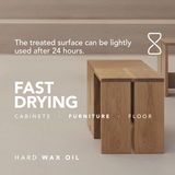 Natura Onecoat Wood Oil 2K-A Black Sample