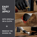 Natura Onecoat Wood Oil 2K-A Black Sample