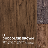 Natura Onecoat Wood Oil 2K-A Chocolate Brown Sample