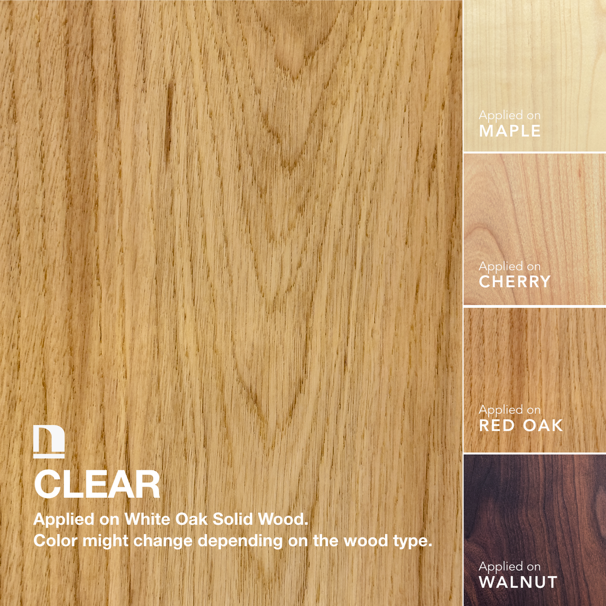 Natura Onecoat Wood Oil 2K-A Clear Sample