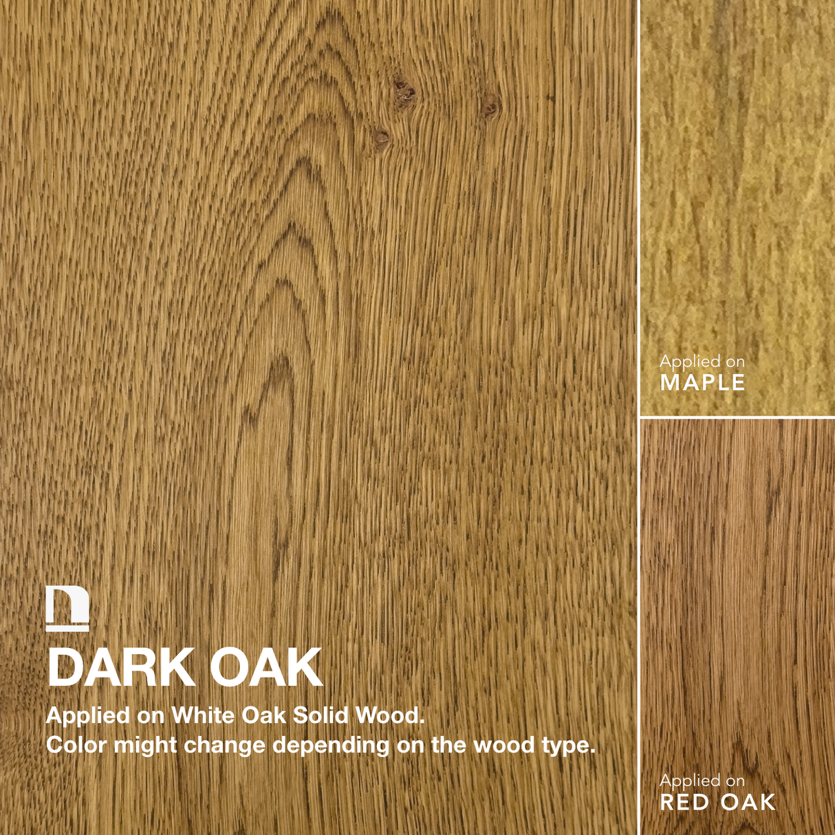 Natura Onecoat Wood Oil 2K-A Dark Oak Sample