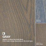 Natura Onecoat Wood Oil 2K-A Gray Sample