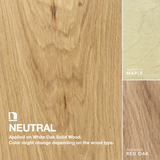 Natura Onecoat Wood Oil 2K-A Neutral Sample
