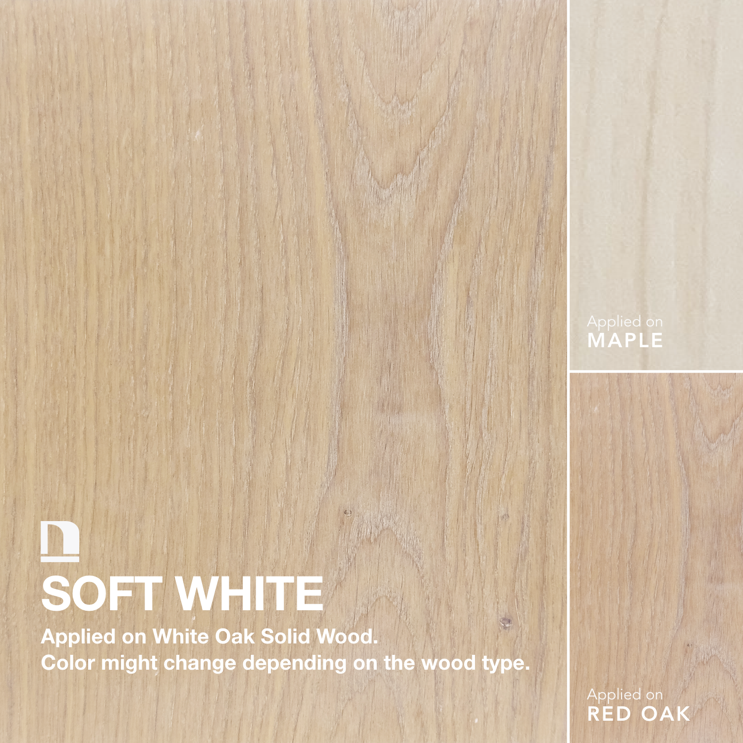 Natura Onecoat Wood Oil 2K-A Soft White Sample
