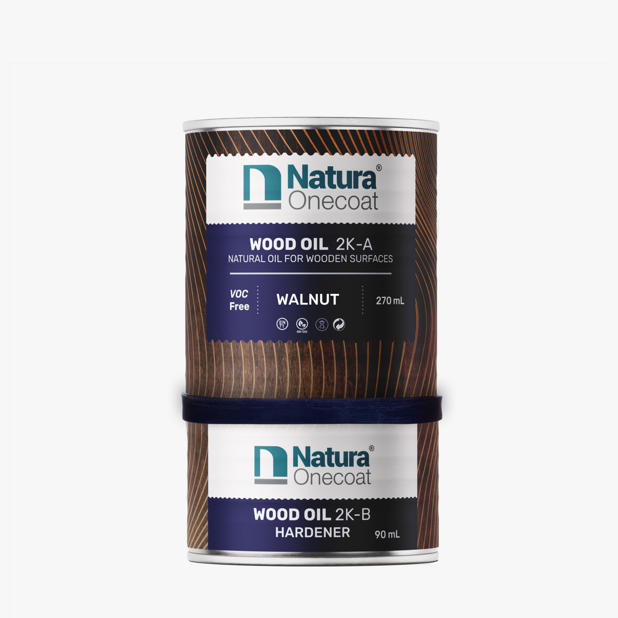 Natura Onecoat Wood Oil 2K Walnut 360 mL