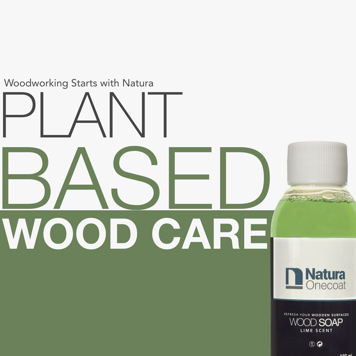Natura Onecoat Wood Soap 100 mL