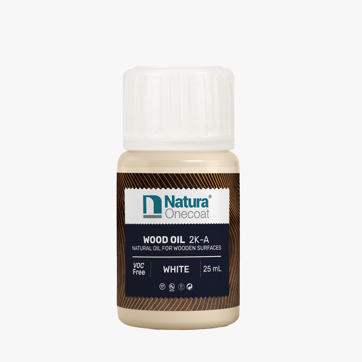 Natura Onecoat Wood Oil 2K-A White Sample